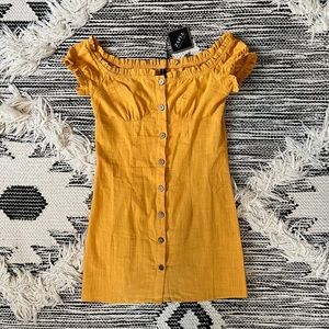 Zaful Button Up Dress. Size Small. NWT.